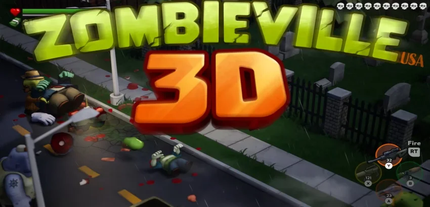 Zombieville USA 3D Free Download